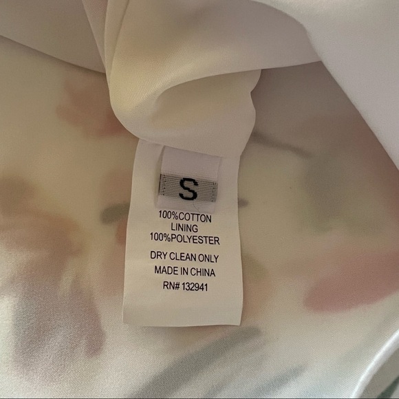 Amanda Uprichard Tank Top Floral Naples Fifer Ruffle in Multicolor(altered) Sz S - Picture 5 of 7